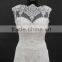 2016 New trumpt nice lace crystal beading lace up back wedding dress bridal gown