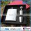 9oz stainless steel hip flask with 2 shot glass and funnel HSET12