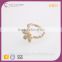R63499I01 1 Gram New Gold Finger Cuff Flower Adjustable Sterling Silver Ring Models Rings Design For Women With Price