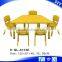 Hot sale plastic kindergarten tables and chairs