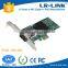 PCIe x1 1000Base-LX SC Port SM Fiber NIC Card(Intel 82572 Based)