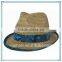 high quality straw baseball cap/straw cap