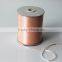 colorful satin ribbon in spool