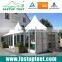 High peak marquee gazebo pagoda wedding party tent with waterproof fabric