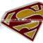 Red Colored Super Man Cufflink