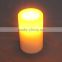White pillar dewatering battery operated led candle for hanging lantern or home,church decor
