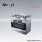 Modular kitchen integrated cabinet and cooker