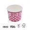 Biodegradable disposable paper cup for ice cream/ Cutom printed ice cream paper container/ Cheap soup bowl with lid
