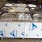 Multi-functional double pans &10 topping pans fried ice cream machine