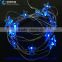 Real factory blue color led christmas star string lights