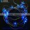 Real factory blue color led christmas star string lights