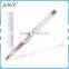 ANY Nail Art Design Beauty Crystal Rhinestone Handle Oval Acrylic Nail Brush Pure Kolinsky