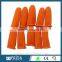 Orange Anti-slip ESD Rubber Latex Power Free Finger Cots