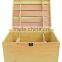 FSC 6 bottle wood wine box unfinished wooden wine box wooden wine bottle crate