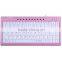 Motospeed K205 Pink Ultra Slim Mini Multi-Media keyboards