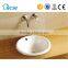 Small round ceramic wholesale cheap Counter Top Wash Basin