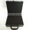 black aluminum tool case plastic surface tool case