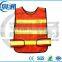 Hi Visibility Reflective Fluorescent green Security adjustable Vests
