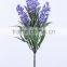 Artificial Flower Plastic Lavender Spray