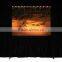 portable quick fold projection screen with valance for outdoor