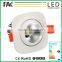 China suppliers dimmable cob aluminum down light case