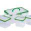 4 Pcs Food Container Keep Fresh Microwave Plastic Food Packing Box