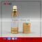 wholesale airless gold aluminum bottle transparent aluminum airless bottle