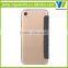 Ultra Slim leather Case with crystal pc shell for iphone 7 plus
