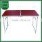 Wholesale Modern Custom Color Aluminum Camping Foldable Table