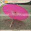 Fushia Wedding Paper Parasol Chinese Sun Umbrella