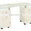 white modern manicure table salon furniture M733