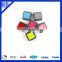 various colorful small stamp pad