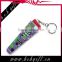 3D car shape PVC keychain with split ring