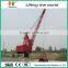 360 Degree Rotation Offshore Pedestal Port Crane