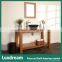 48" wooden console hotel bathroom vanity for vessel sink