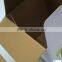Matte paper cardboard suitcase box with PVC handle