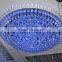beautiful crystal lamp