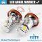 BRIGHT WHITE H8 E92 6W LED tube Angel Eyes Auto Tuning Lights