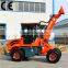 4wd articulated hydraulic wheel loader with heavy duty axle