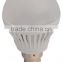 new product ceramic radiator 4w e14 e27 screw base g45 global led bulb with milk cover