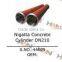 Nigatta Concrete Cylinder DN210 concrete pump spare parts for Zoomlion XCMG sany schwing cifa junjin ihi putzmeister