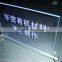 Acrylic display card