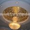 LJ JY-P-D03 Damasco Pattern Gold Color Glass Mosaic Tile Picture Premium Mosaic Ceiling Tile Wholesale