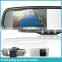 Germid Rear View Mirror Monitor with 4.3 inch auto brightness and car backup camera display