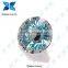 Loose Cubic Zirconia Aqua Blue Evil Eye Beads