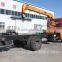 6.3ton telescopic boom Crane and Accessories,SQ6.3S3, hydraulic truck mounted crane.