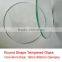 Any size transparent toughened round sight glass disc