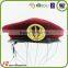 Red custom logo army beret caps wool military beret