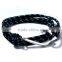 Navy Style Silver Color Fishhook Anchor Design Survival Paracute Bracelet