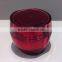 irregular shape cap cream jar, acrylic jar, skin cream jar JS-K04